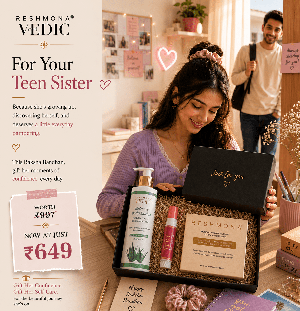 Raksha Bandhan Teen Sister Self-Care Collection