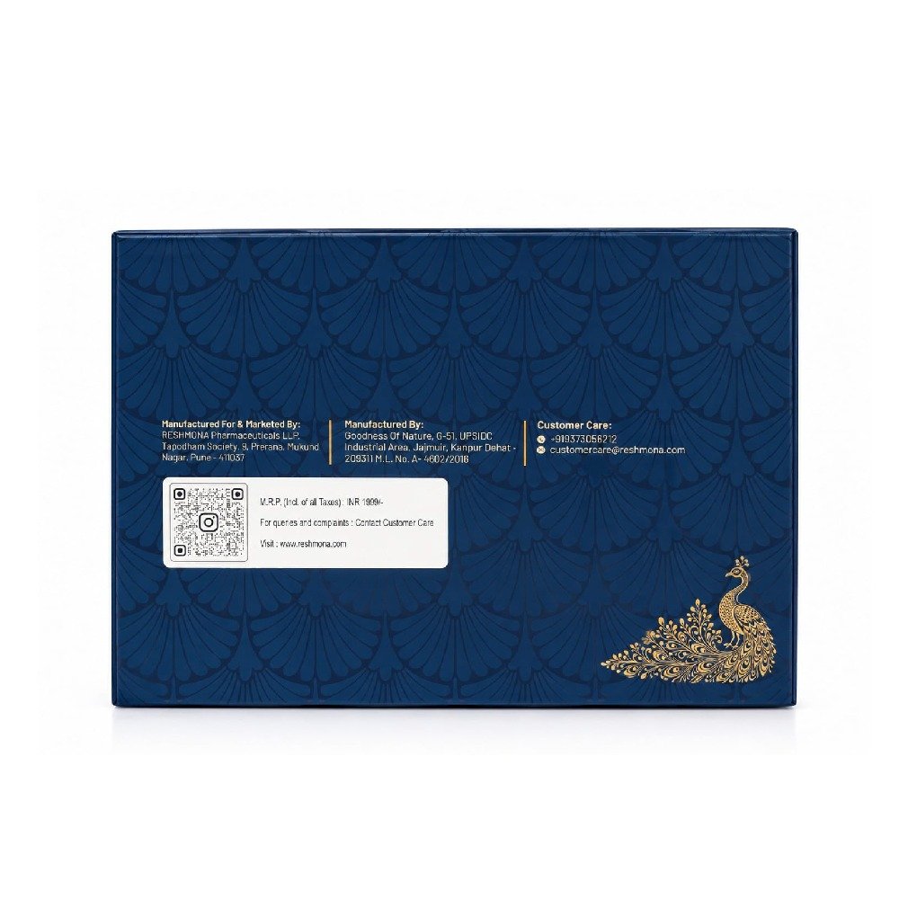 RESHMONA VEDIC – Saffron & Sandalwood Collection Gift Set - Image 4